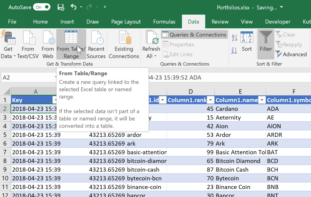 Excel Create Query Power Query: How to load only fresh rows and create an Excel history ...